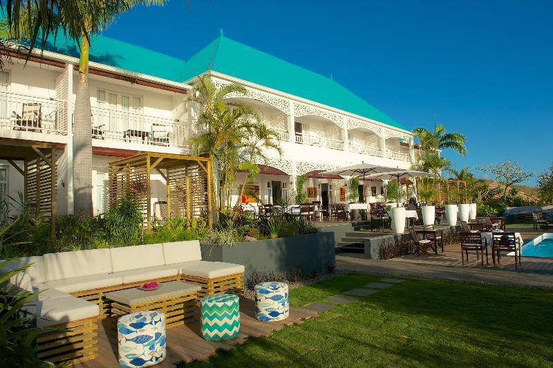 Blue Margouillat Seaview Hotel-Relais & Chateaux Saint-Leu Exterior foto